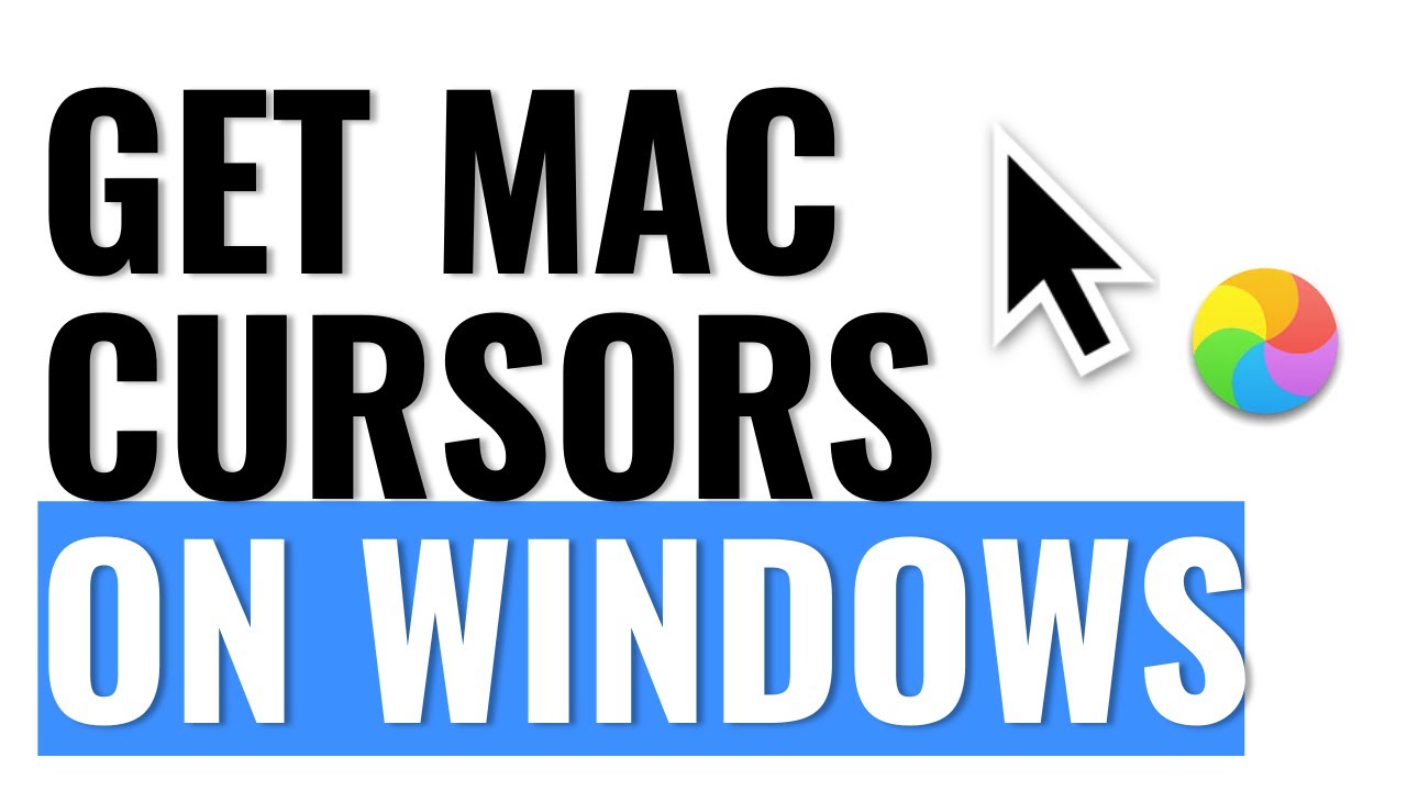 download mac os x el capitan cursor for windows
